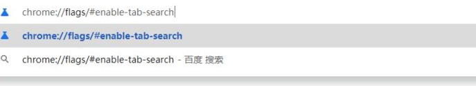 如何开启谷歌浏览器标签搜索功能3