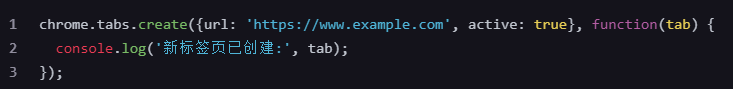 如何使用`chrome.tabs`API管理标签页3